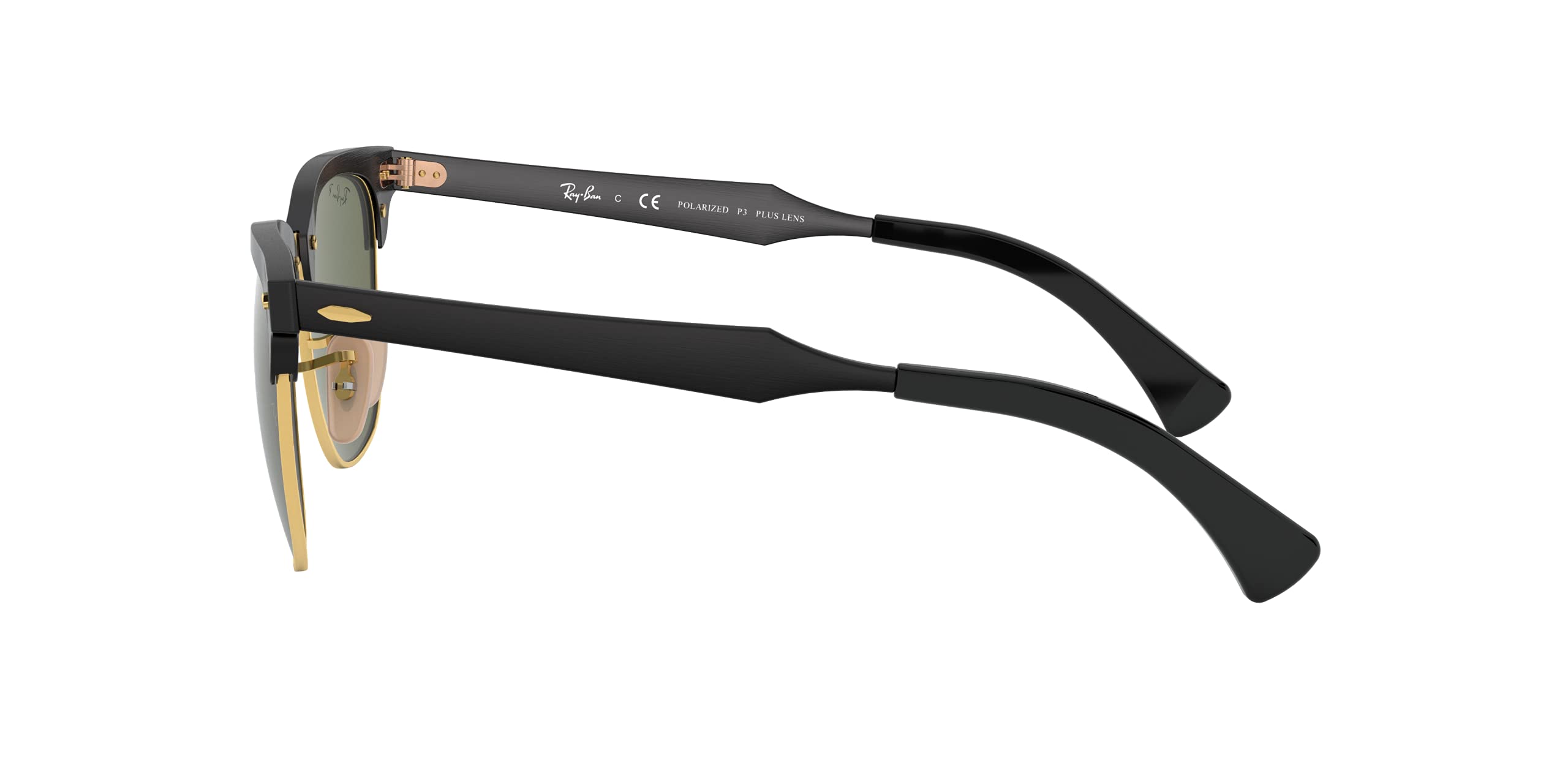 Ray-Ban RB3507 Clubmaster Aluminum Square Sunglasses – Classic Retro Style, UV Protection, Lightweight & Durable – Perfect for Outdoor Activities, Driving, and Fashion Accessories