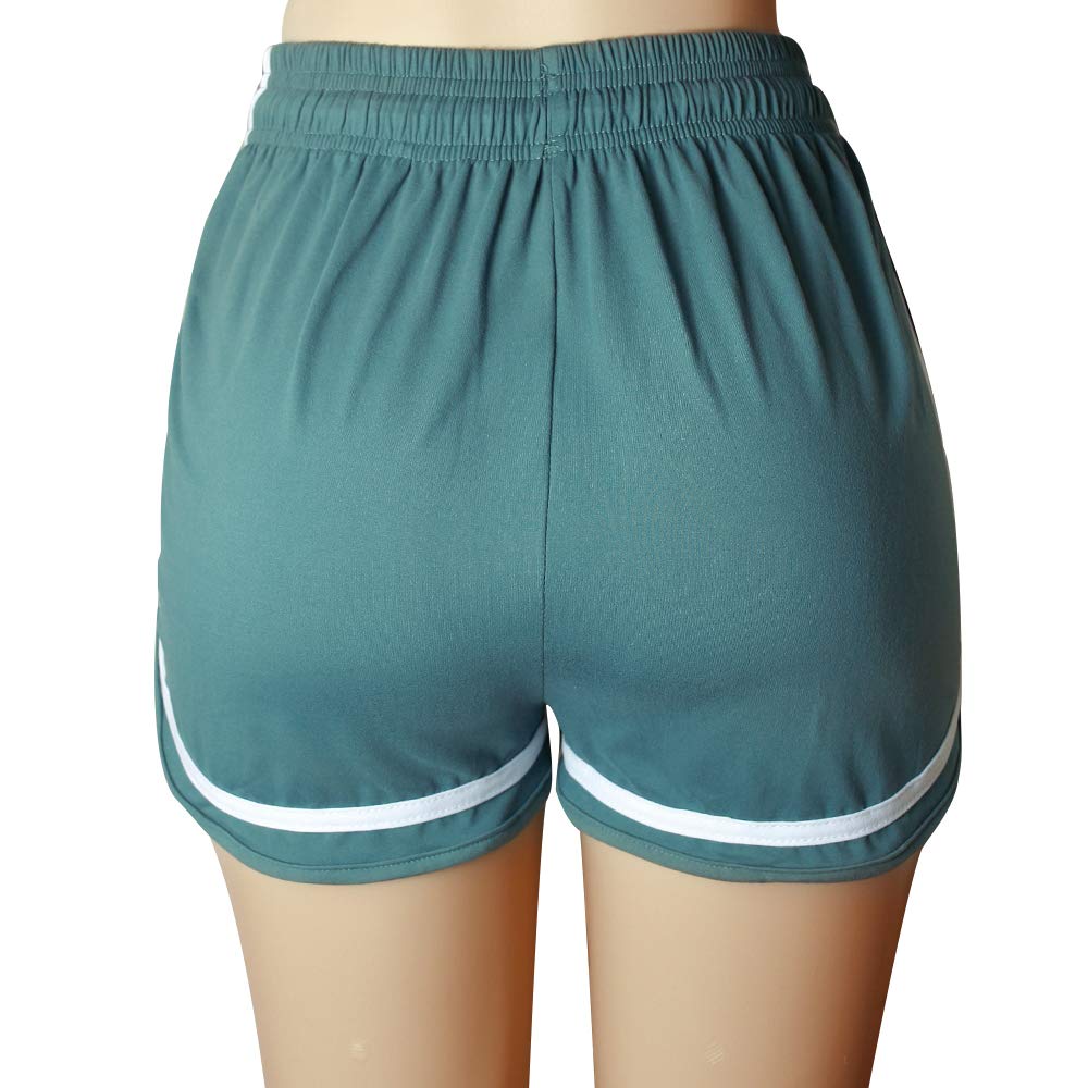 Women's Athletic Workout Shorts - Gym, Yoga, Running & Fitness Sports Shorts - Comfortable Lounge Pants for Active Lifestyle & Casual Wear