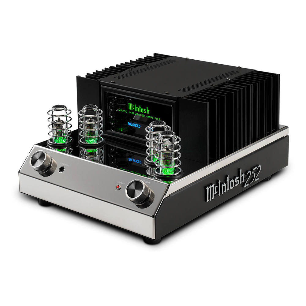 McIntosh MA252 100W Integrated Stereo Amplifier - High-End Audio for Home Theater & Music Systems - Perfect for Audiophiles & Hi-Fi Enthusiasts