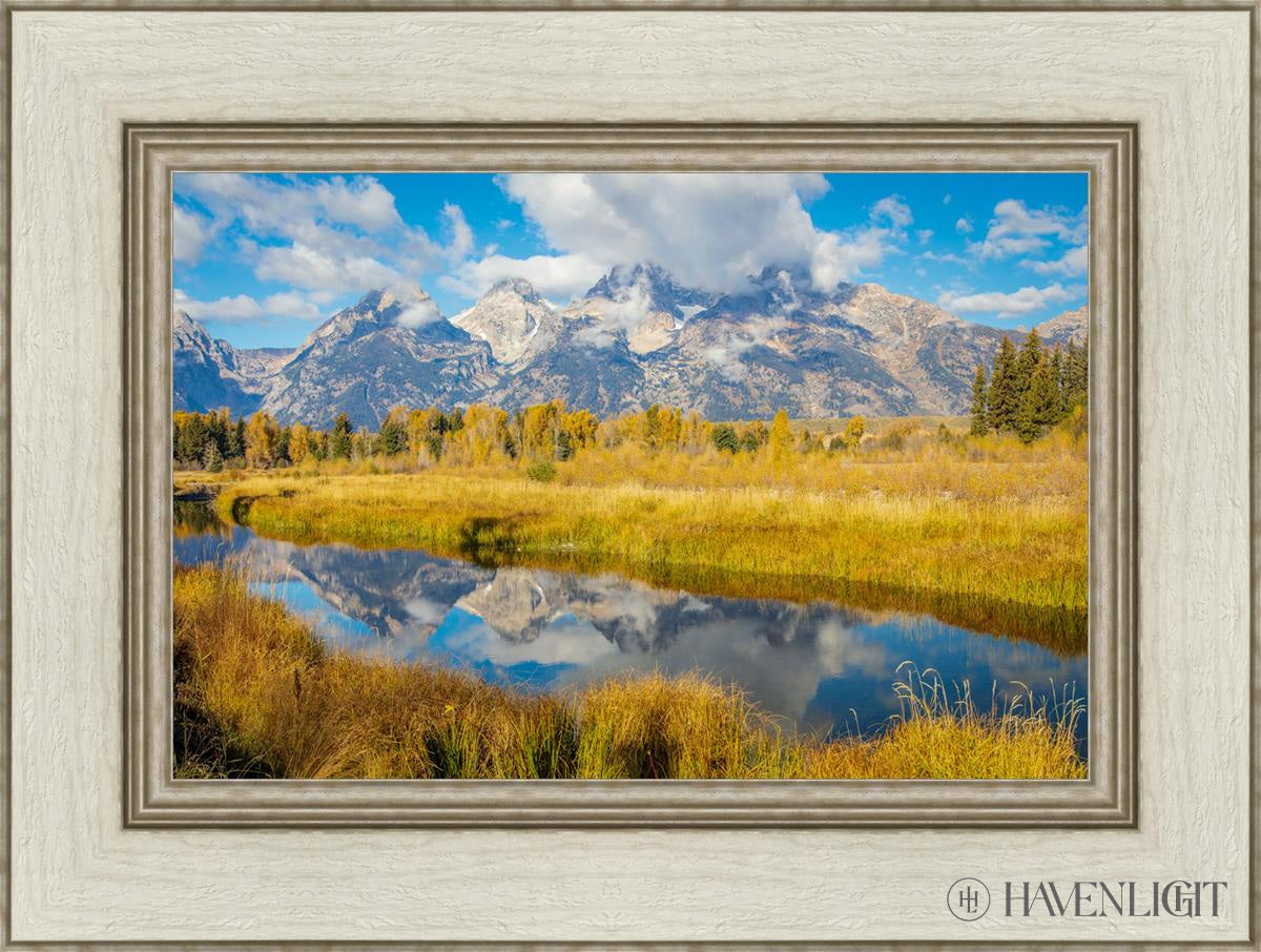 Autumn Splendor By Julie Kerr - Stunning Fall Landscape Art Print for Home & Office Decor | Perfect for Living Room, Bedroom Wall Art & Seasonal Gift