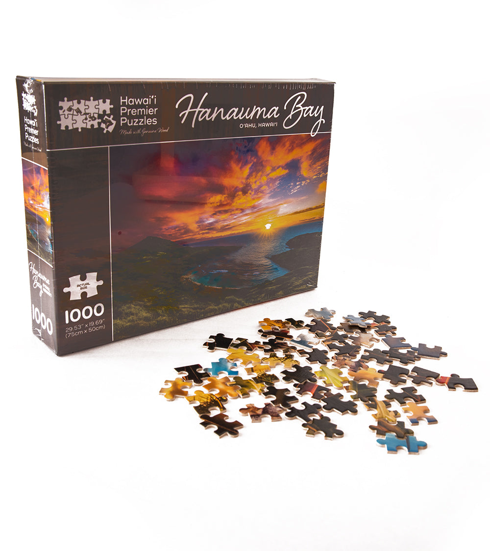 Premium Hanauma Bay Wooden Jigsaw Puzzle - 500 Piece Ocean Themed Puzzle for Adults - Perfect for Relaxation, Stress Relief & Home Decor
