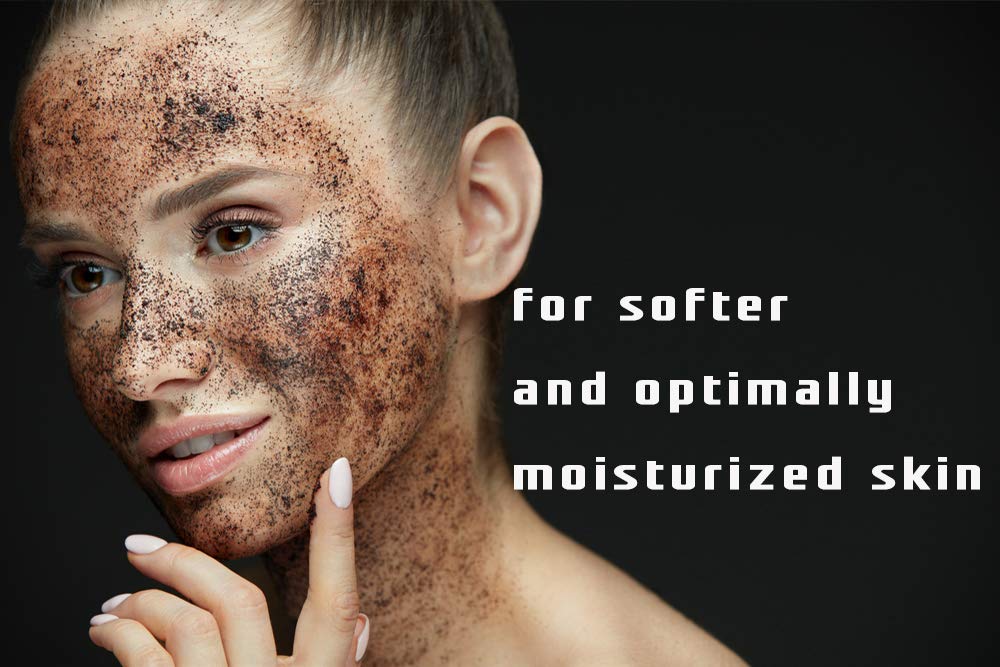 Organic Arabica Coffee Scrub for Face & Body - Natural Exfoliator for Cellulite & Stretch Marks, 100g | Gentle Skin Renewal for Spa Day & Home Skincare Routine
