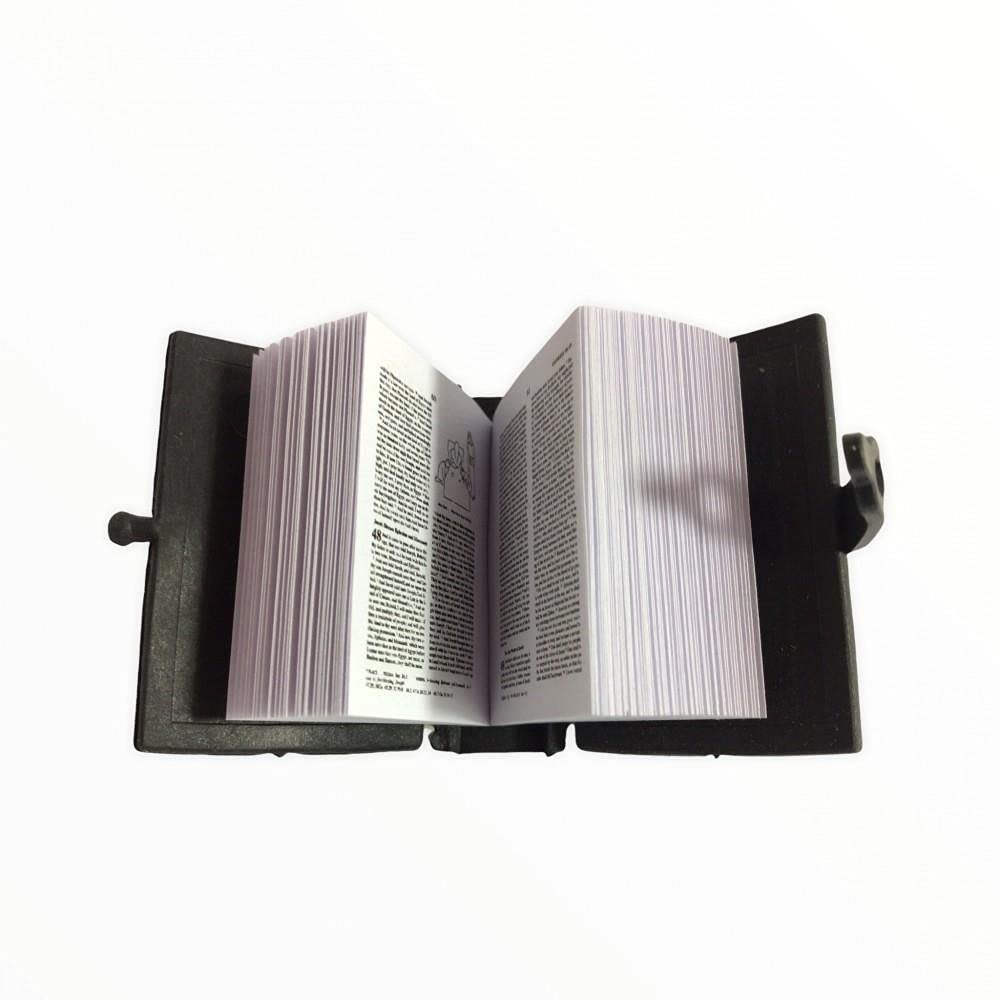 Melody Jane Dollhouse Large Bible with Printed Pages - 1:12 Scale Miniature Church Accessory for Dolls Houses | Perfect for Victorian Doll Displays, Sunday School Scenes & Collectible Miniature Settings