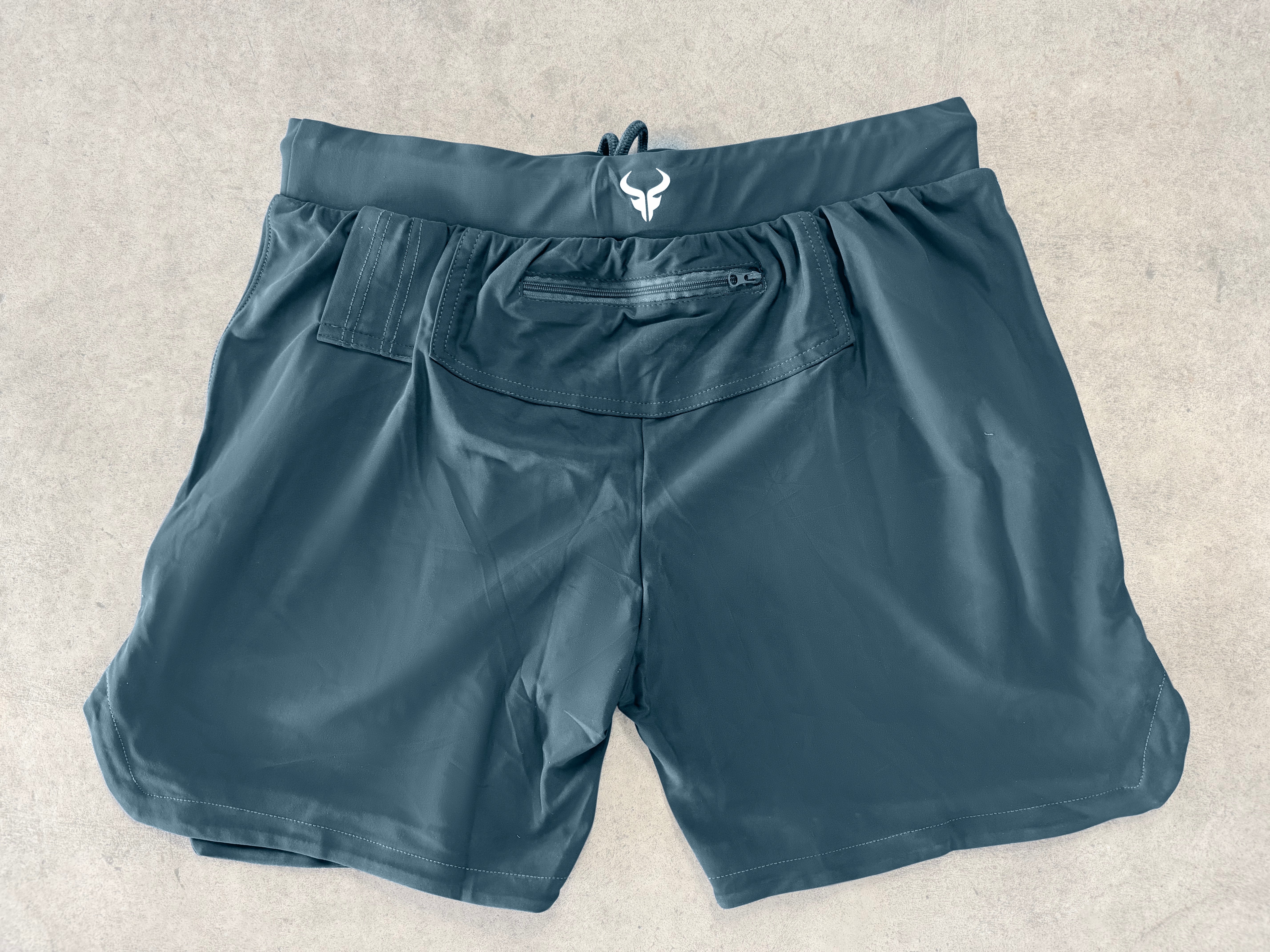 Cerus Grey Fusion Linerless Running Shorts for Men - Lightweight Quick-Dry Athletic Shorts with Pockets - Perfect for Gym, Jogging & Outdoor Activities