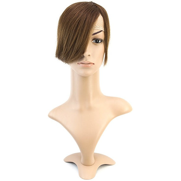 Clip in Fringe Side Bangs - Natural Looking Human Hair Extensions for Instant Volume & Style - Perfect for Cosplay, Halloween, or Everyday Fashion