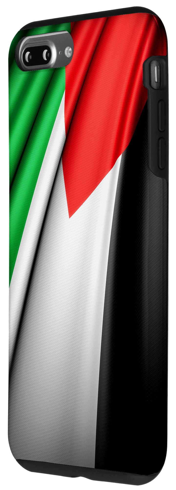 Premium iPhone 7 Plus/8 Plus Case with Wrinkled Palestine Flag Design - Durable Protective Cover for Daily Use, Travel & Gift Giving