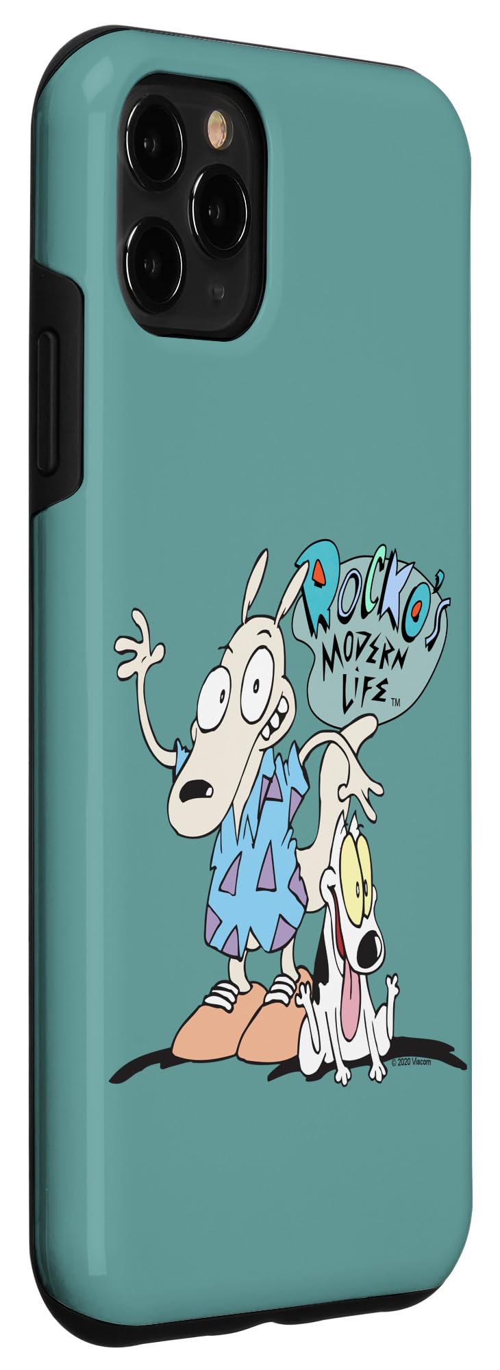 iPhone 11 Pro Max Case - Rocko's Modern Life Rocko & Spunky Design | Protective Phone Cover for iPhone 11 Pro Max | Perfect for Fans, Daily Use & Gift Giving
