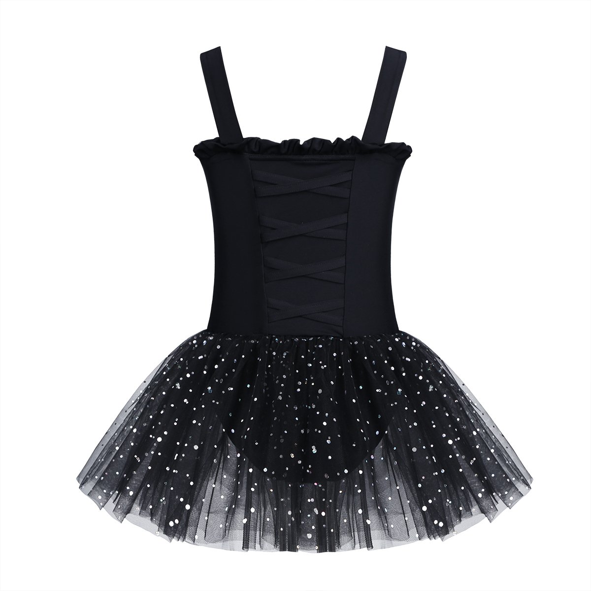Girls Ballet Dance Camisole Leotard with Tutu Skirt - Perfect for Ballet Class, Recitals & Dance Performances