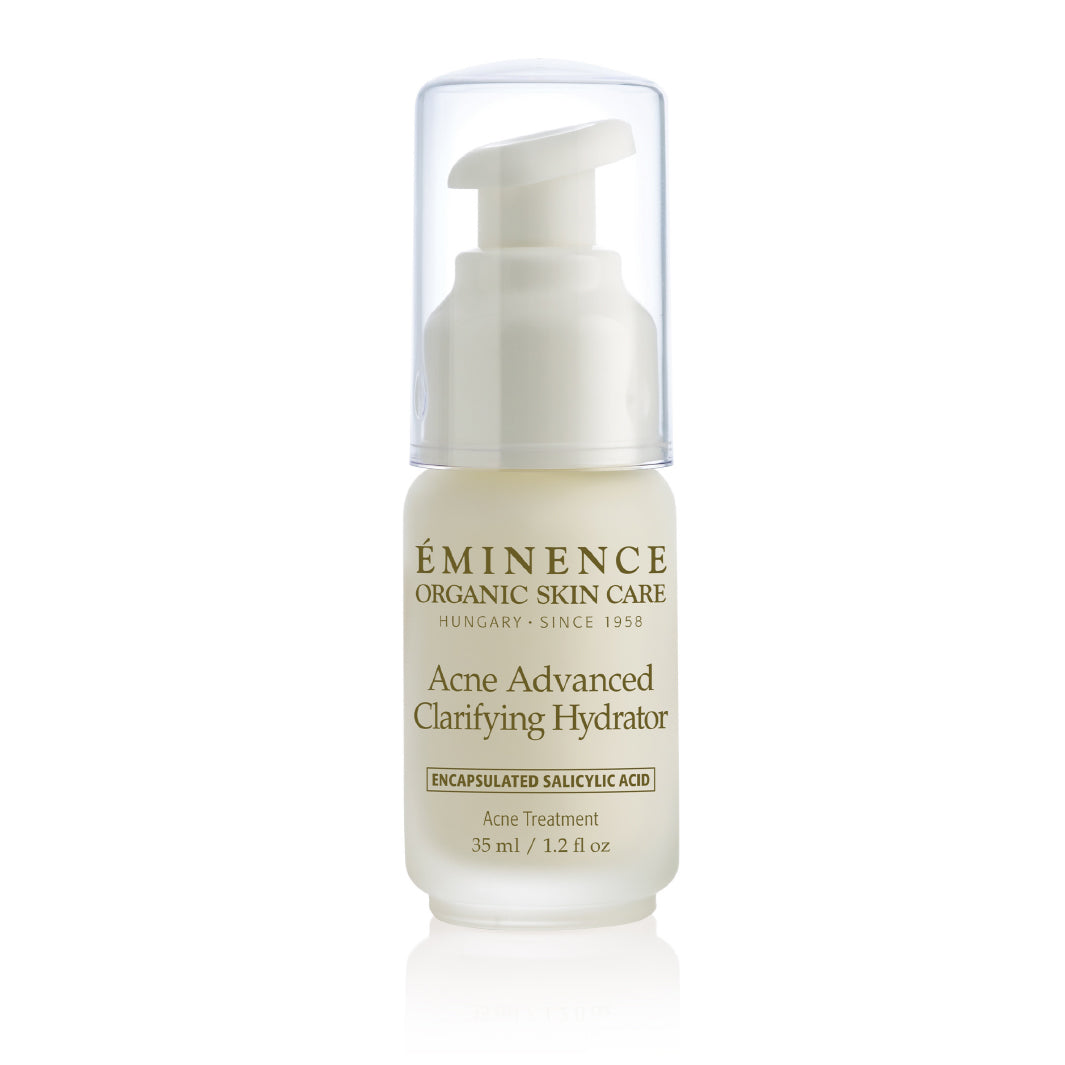 Eminence Organics Acne Advanced Clarifying Hydrator - Oil-Free Moisturizer for Acne-Prone Skin | Reduces Breakouts & Blemishes | Perfect for Daily Skincare Routine & Post-Treatment Care