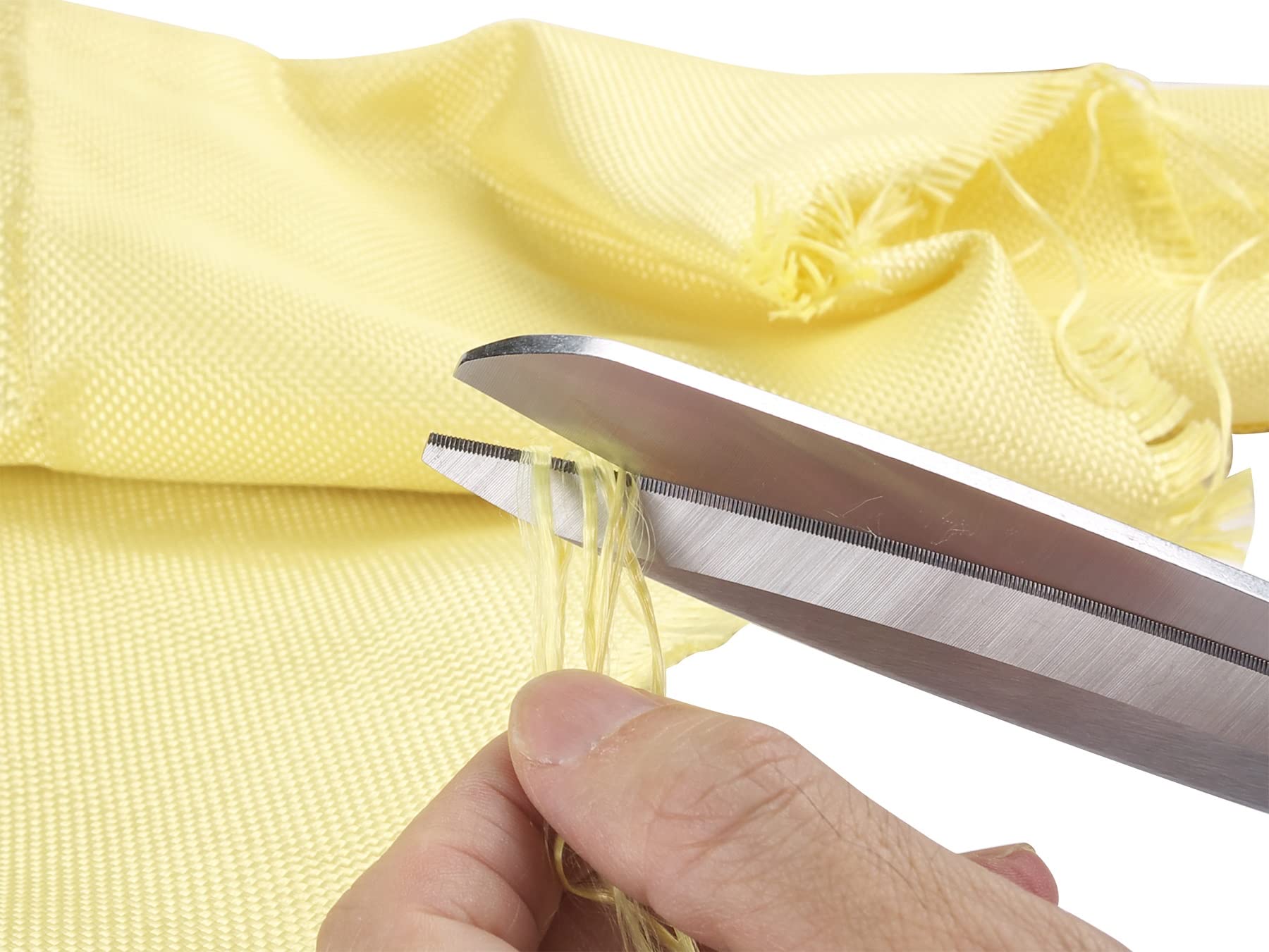 Ascend Tools 11-Inch Carbon Steel Shears - Heavy Duty Scissors for Cutting Kevlar, Dyneema, Vectran & Composite Materials - Perfect for Marine, Aerospace & Industrial Applications