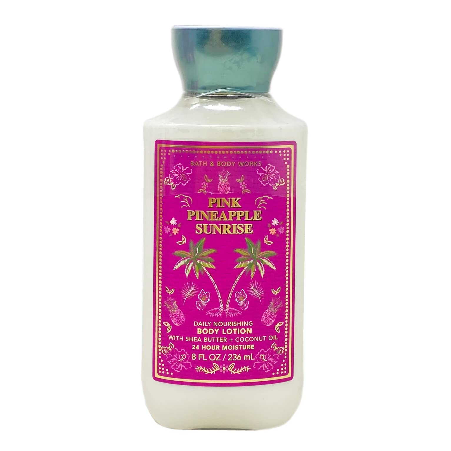 Pink Pineapple Sunrise Trio Gift Set - Fragrance Mist, Body Lotion & Shower Gel for Women | Tropical Summer Scent | Perfect for Gifts, Self-Care & Vacation Essentials