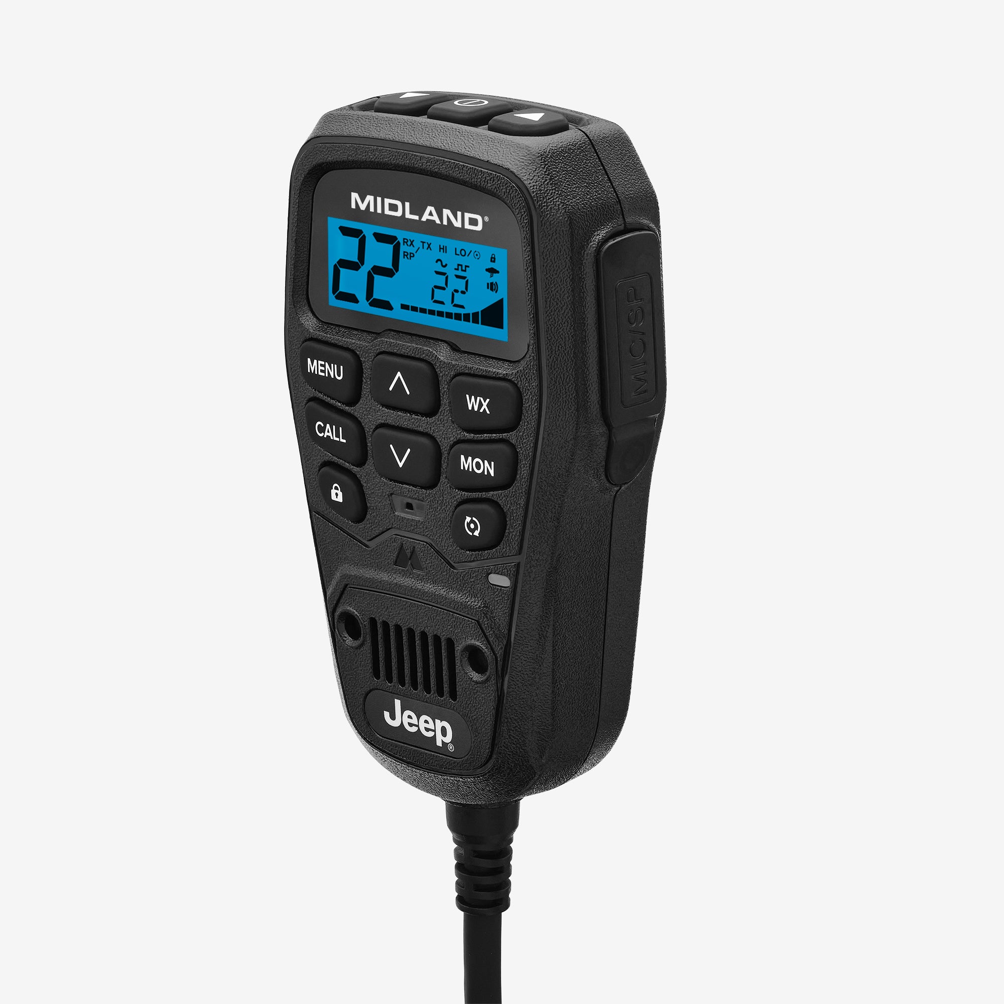 MicroMobile® Jeep® MXT275 & MXT575 Two-Way Radio Microphone MA75J - Off-Road Communication for Jeep Wrangler & Gladiator Adventures