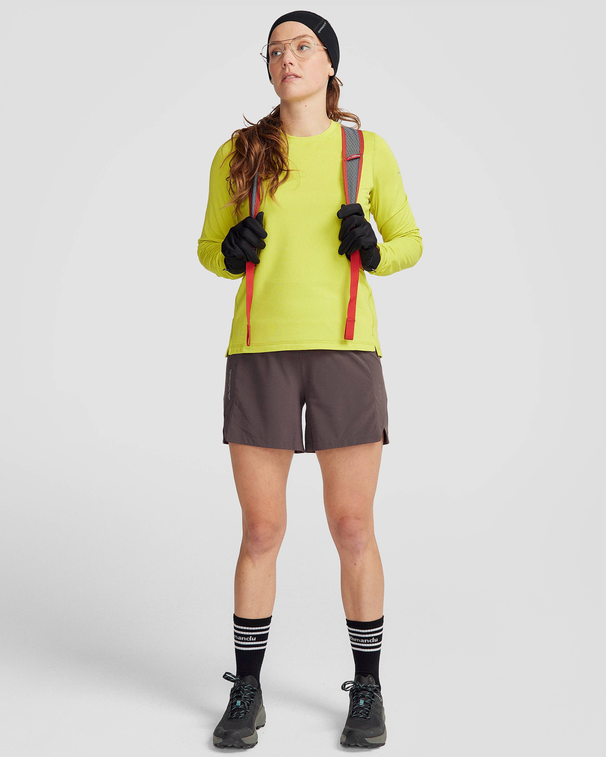 Women's Seeker Fleece Long Sleeve Top - Soft Thermal Pullover for Hiking & Outdoor Activities - Bright Moss Color