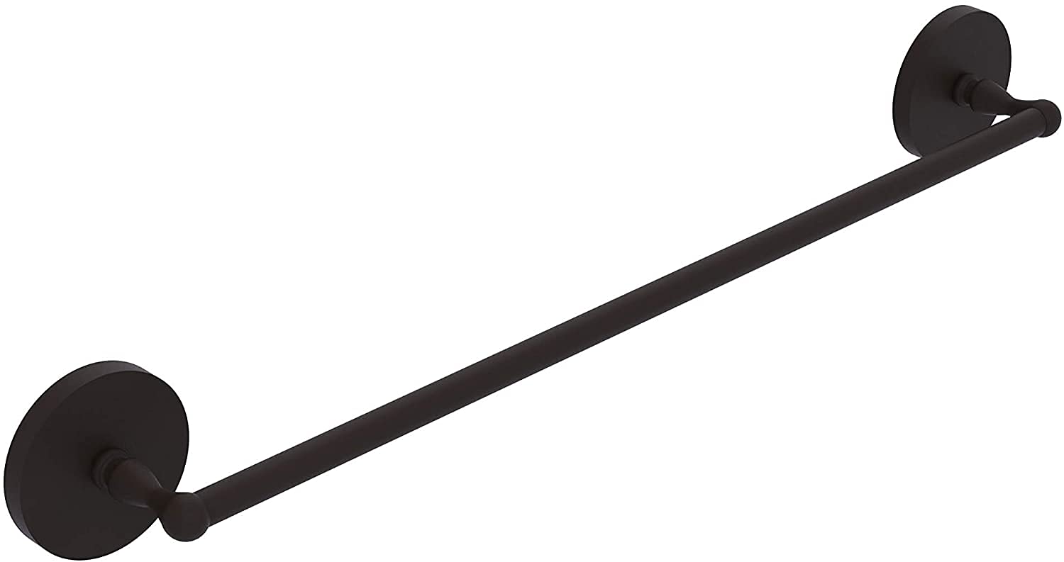 Allied Brass 1031/36 Skyline Collection 36 Inch Oil Rubbed Bronze Towel Bar - Premium Bathroom Accessory for Modern Homes, Spas & Luxury Hotels