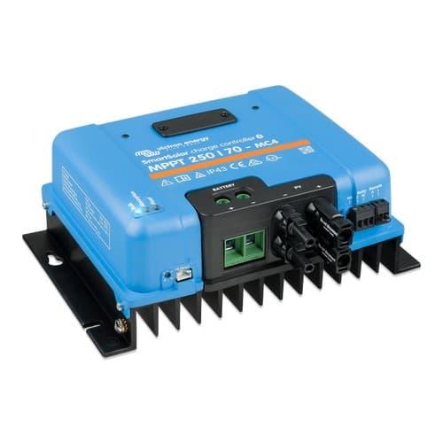 Victron Energy SmartSolar MPPT 250/70 MC4 Solar Charge Controller - 70A Max Input, 250V PV - Ideal for Off-Grid Solar Systems, RVs, Boats & Home Battery Charging