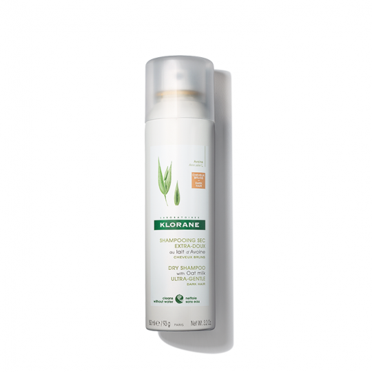 Oat Milk Dry Shampoo for Dark Hair - Volumizing & Oil Absorbing Hair Refresher for Brunettes - Perfect for Travel, Gym & Busy Mornings