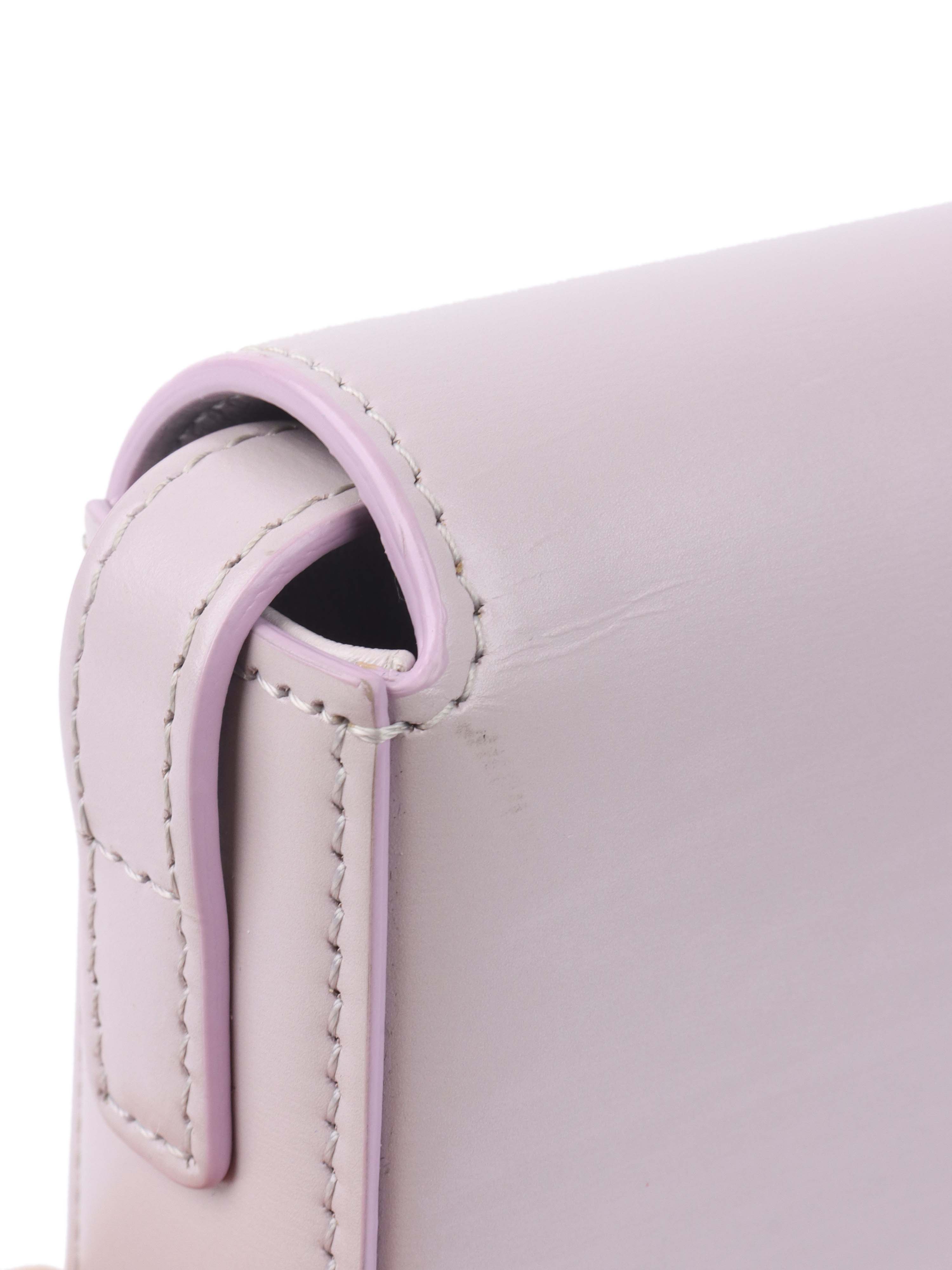 Celine Claude Shoulder Bag in Light Lavender - Women's Luxury Leather Crossbody Purse for Work, Travel & Evening Out