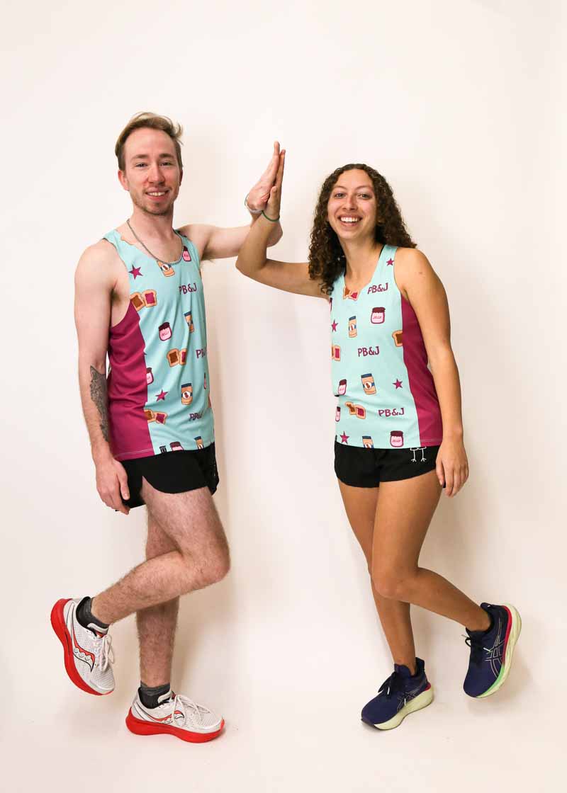 Men's PB&J Performance Singlet - Breathable Running & Workout Tank Top for Gym Training & Athletic Activities