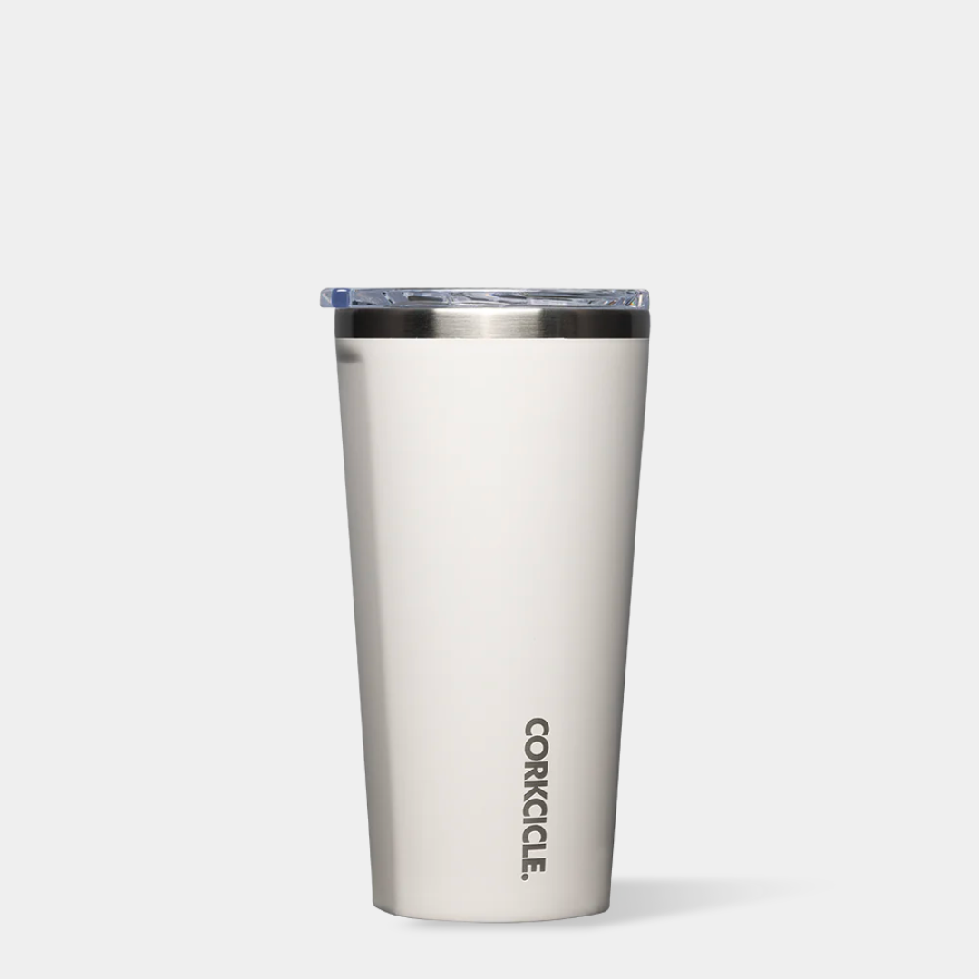 16 oz Insulated Tumbler Cup with Lid & Straw - Leakproof Stainless Steel Travel Mug for Hot & Cold Drinks - Perfect for Coffee, Tea, Smoothies & Oat Milk Lattes On-The-Go