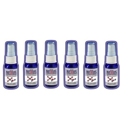 Nexus Pheromones Cologne for Men - 6 Pack (1 oz Each) | Attract Women & Boost Confidence | Perfect for Dating, Nightlife & Social Events