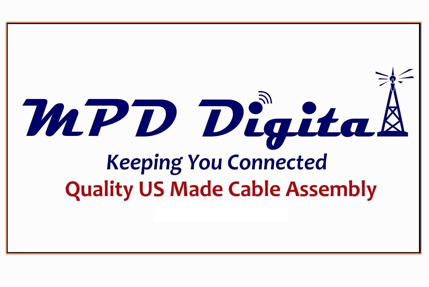 MPD Digital Times Microwave LMR-240 SMA Male to Female RF Coaxial Cable - 50ft RG8X Antenna Extension Jumper for Ham Radio, CB, WiFi & Cellular Signal Boosters - Perfect for Home, Office & Outdoor Communication Systems