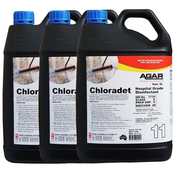 Hospital-Grade Agar Chloradet Disinfectant - EPA-Approved Surface Sanitizer for Medical Facilities, Homes & Offices