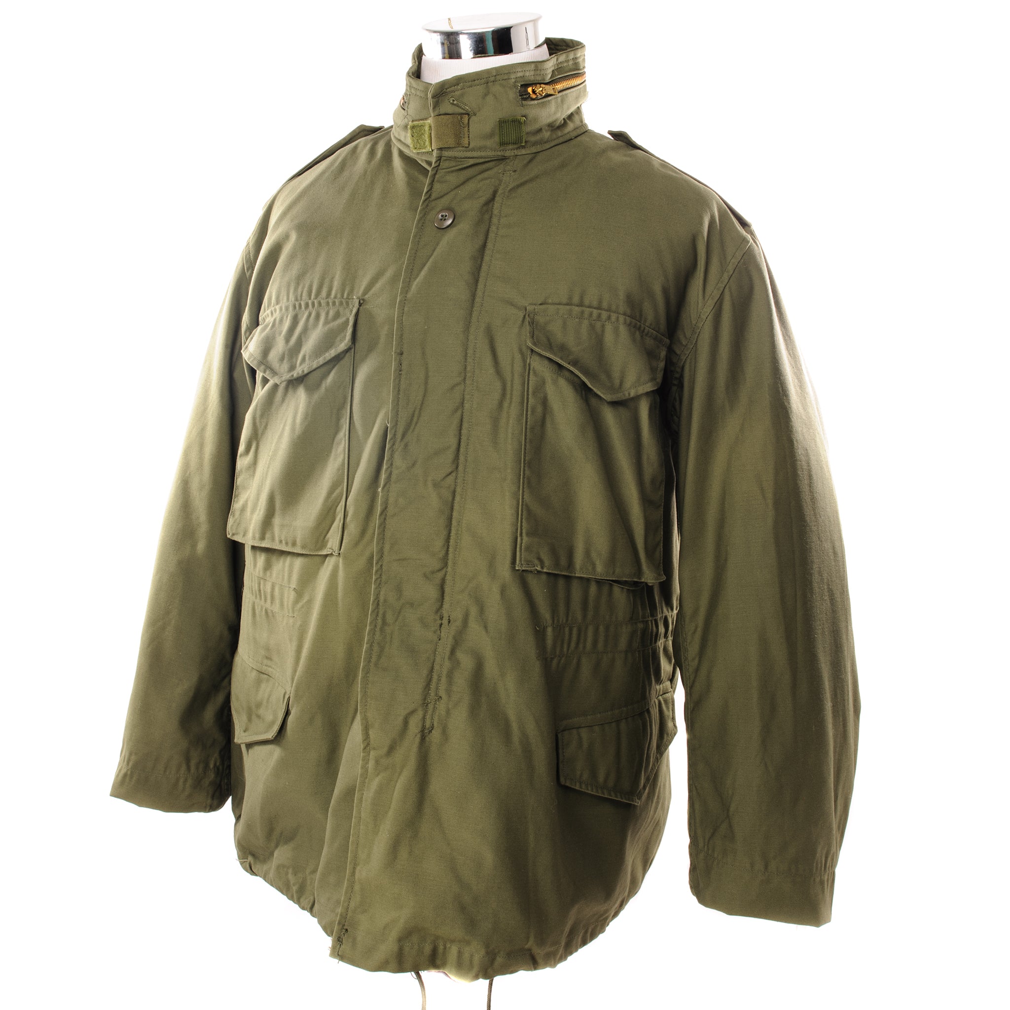 Vintage US Army M-1965 M65 Field Jacket with Liner - 1975 Military Surplus - Size Large Short - Deadstock - Perfect for Outdoor Adventures & Retro Fashion
