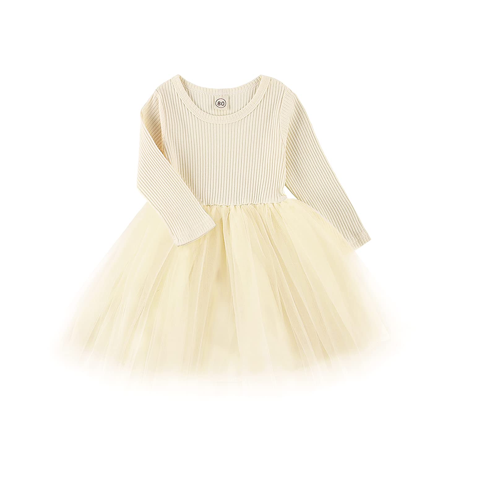 Toddler Baby Girls Summer Dress - Long Sleeve Tutu Dress for 1-5 Years | Cute & Comfortable Infant Clothing for Playtime, Parties & Special Occasions