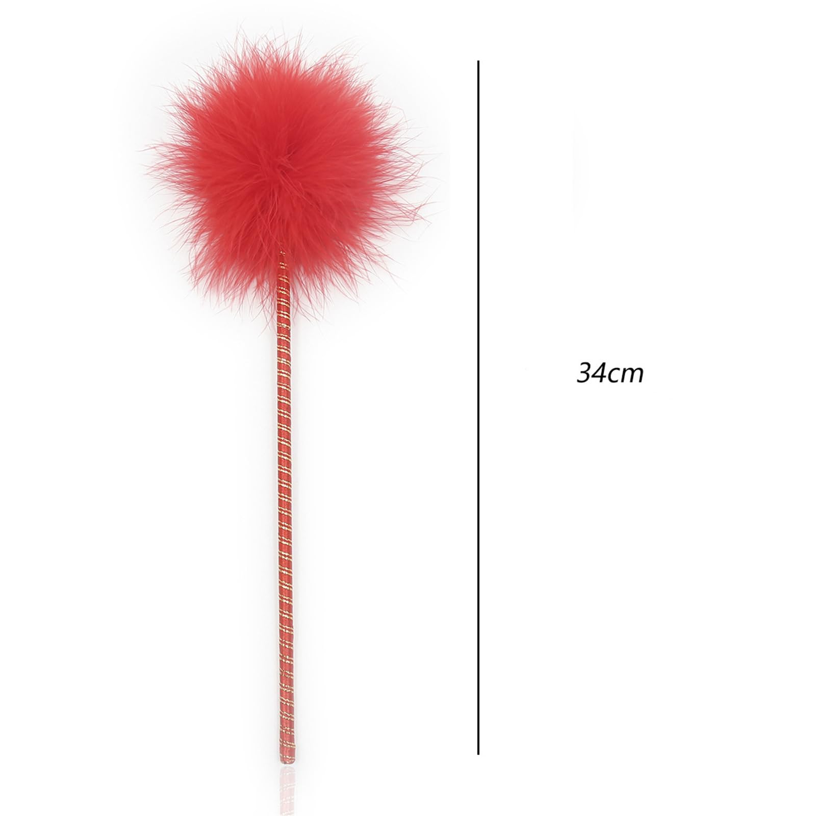 Sensual Feather Tickler for Couples - French Maid Style Flirting Toy for Adults - Perfect for Romantic Play, Foreplay & Spicing Up Intimacy