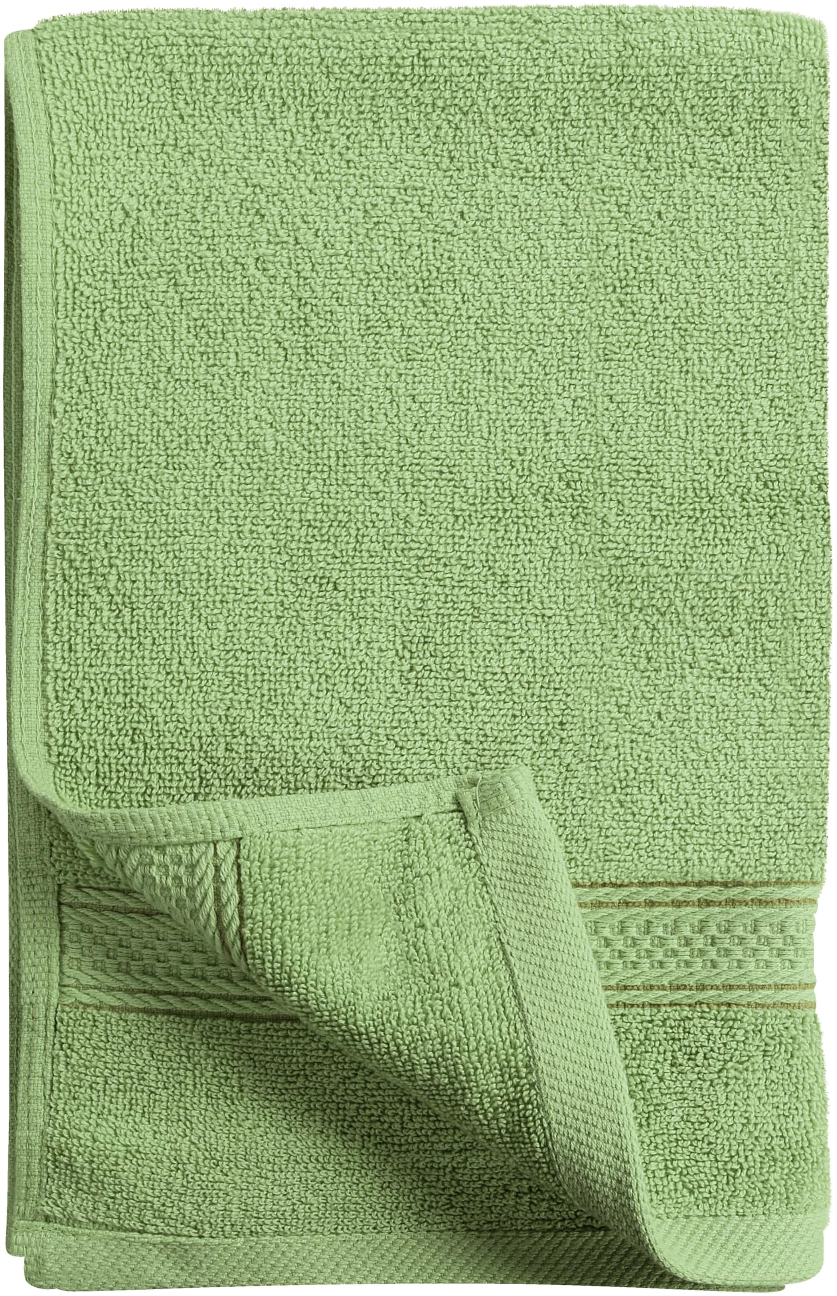 Utopia Towels 6 Pack Premium Hand Towels Set - 16x28 Inches, 100% Ring Spun Cotton, Ultra Soft & Highly Absorbent 600GSM Bath Towels for Bathroom, Gym, Shower, Hotel & Spa - Sage Green - Perfect for Home, Travel & Luxury Self-Care
