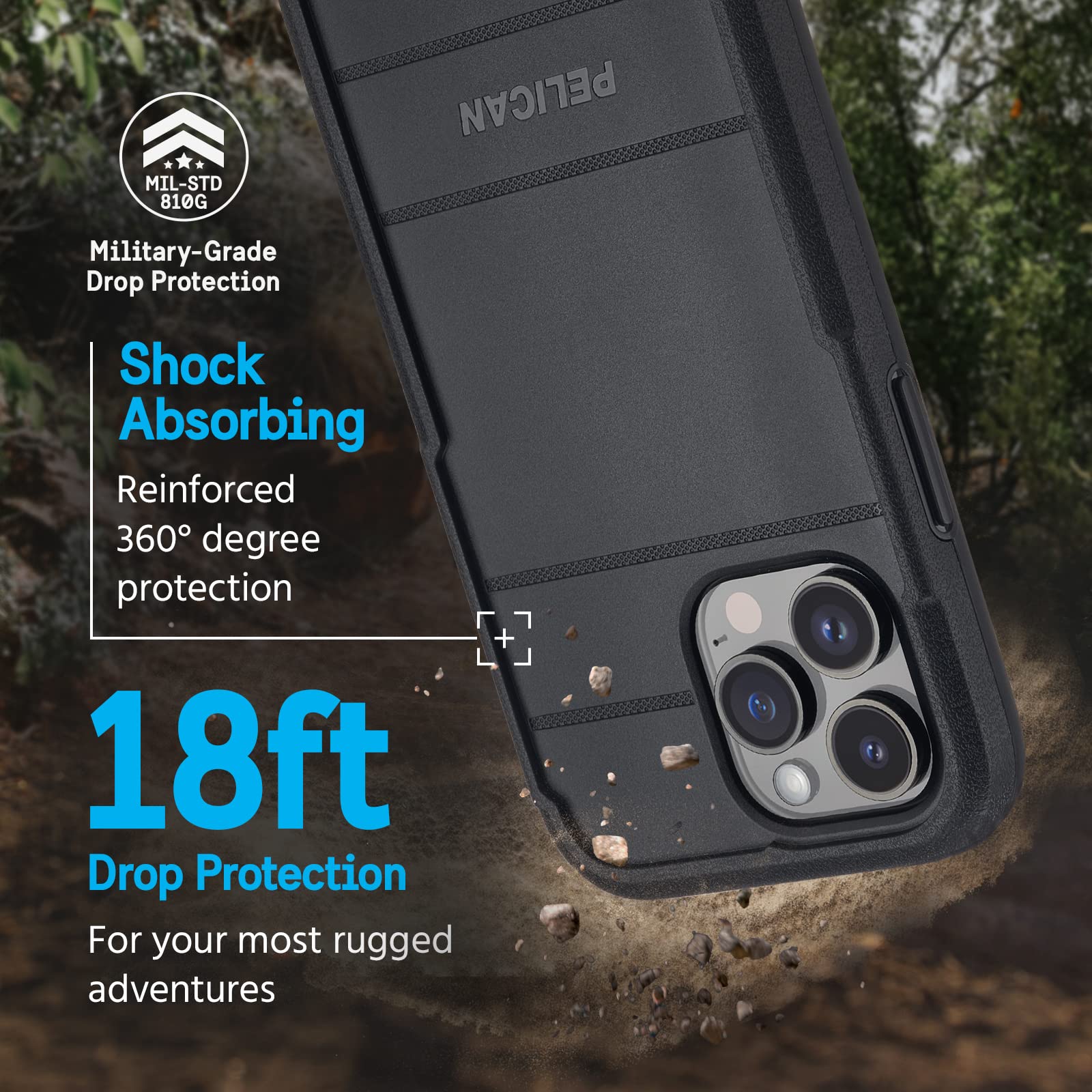 Pelican Voyager Series iPhone 14 Pro Case 6.1