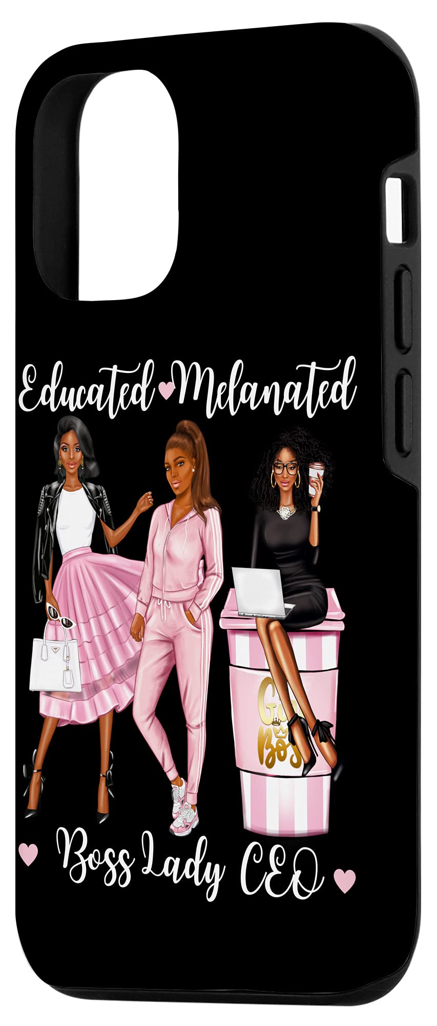 iPhone 12/12 Pro Case for Women - Stylish Protective Cover for Boss Ladies & CEOs | Durable Phone Case for Work, Business Meetings & Everyday Use