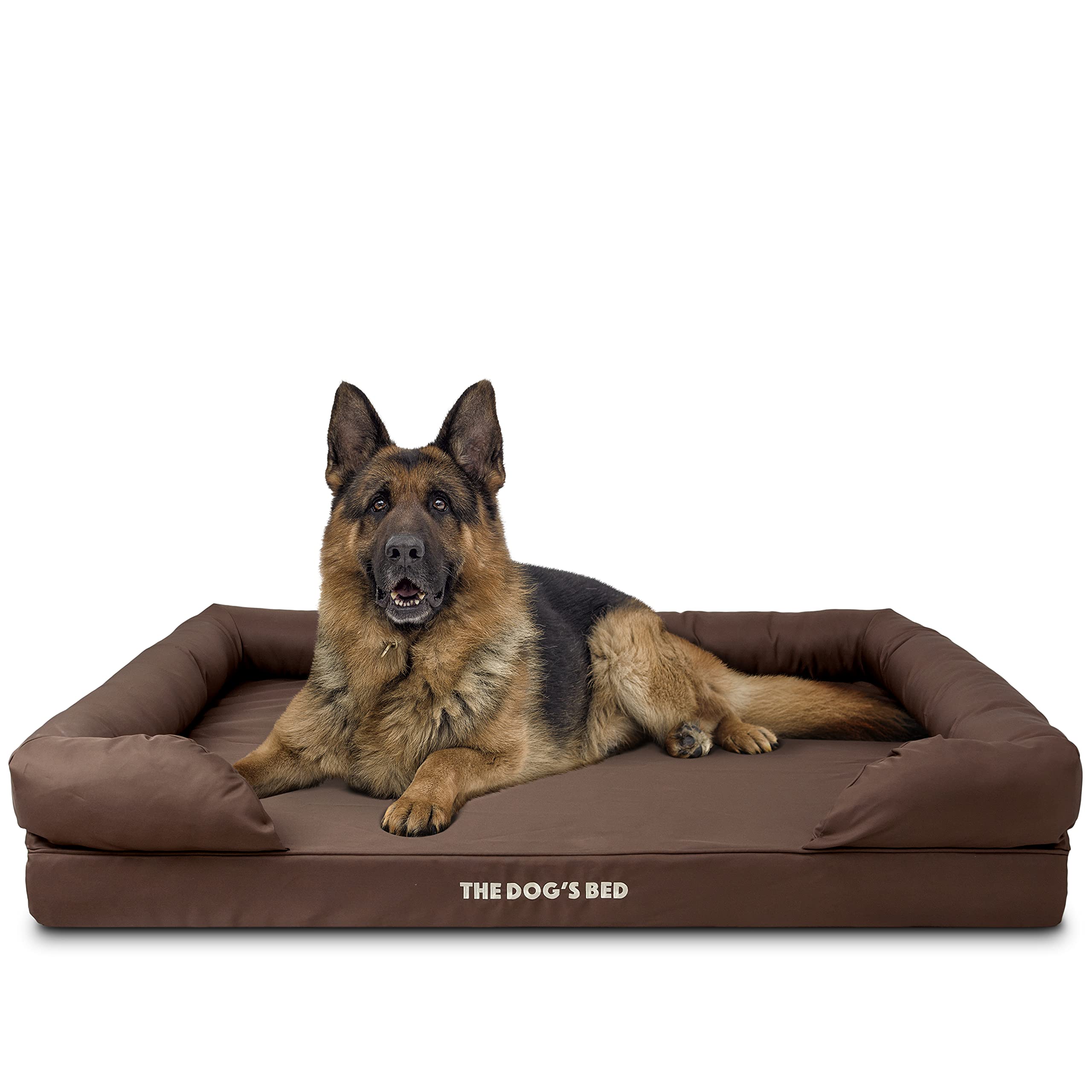 Orthopedic Memory Foam Dog Bed for Large & Small Dogs - Waterproof, Washable Cover - Pain Relief for Arthritis, Hip Dysplasia & Joint Pain - Post-Surgery & Senior Dog Support - Calming Pet Bed for Anxiety Relief - Perfect for Home, Crate & Travel Use (S-XXL)