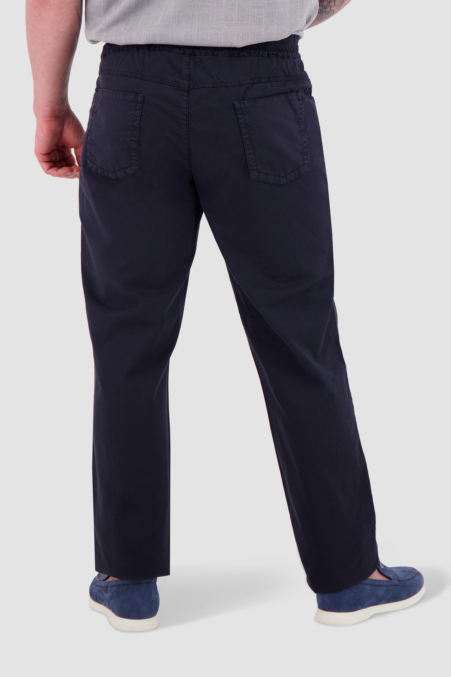 Zilli Blue Regular Fit Gabardine Stretch Jeans for Men - Comfortable & Stylish Denim Pants for Casual Wear, Office & Everyday Outfits