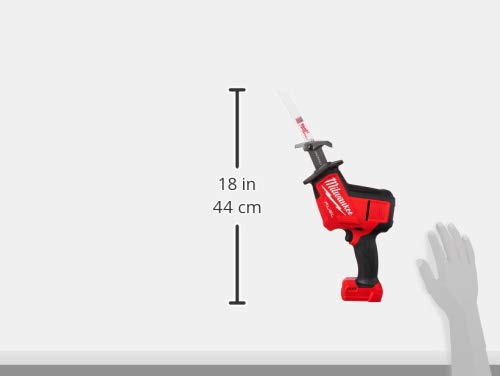 Milwaukee 2719-20 M18 Fuel Hackzall Reciprocating Saw (Bare Tool) - Red & Black - Cordless Power Tool for Cutting Wood, Metal & PVC - Perfect for Construction, Demolition & DIY Projects