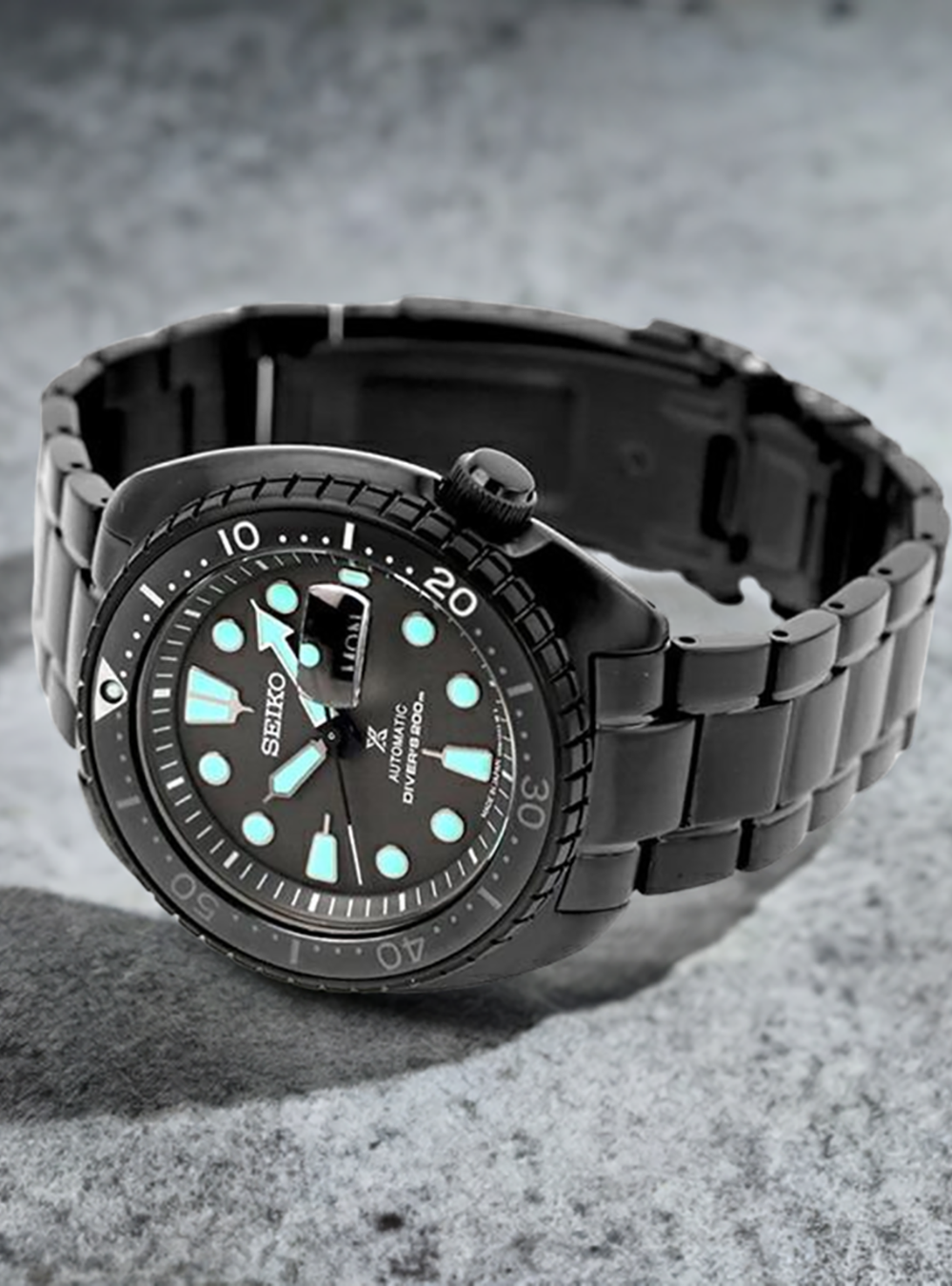 SEIKO Prospex Diver's Watch - Black Series SBDY127 / SRPK43 - Made in Japan - JDM - Perfect for Scuba Diving & Water Sports