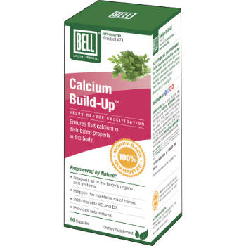 Bell Calcium Supplement for Bone Health - 90 Capsules | Supports Strong Bones & Joints | Ideal for Adults & Seniors | Daily Bone Support Supplement