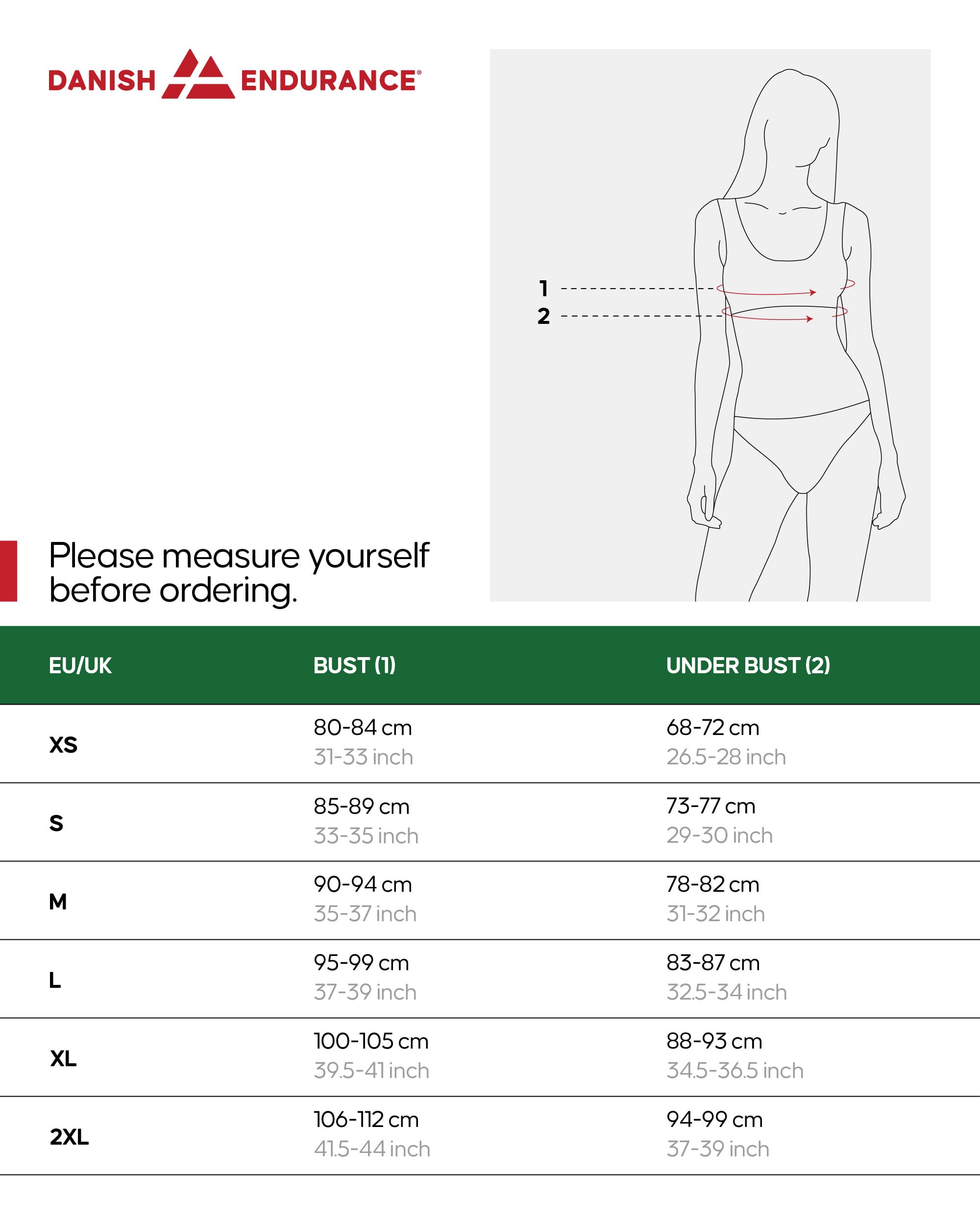 DANISH ENDURANCE Women's Organic Cotton Bralettes - Non-Wired, Racerback, Comfortable Multipack (1 or 3 Pack) - Perfect for Yoga, Workouts & Everyday Wear