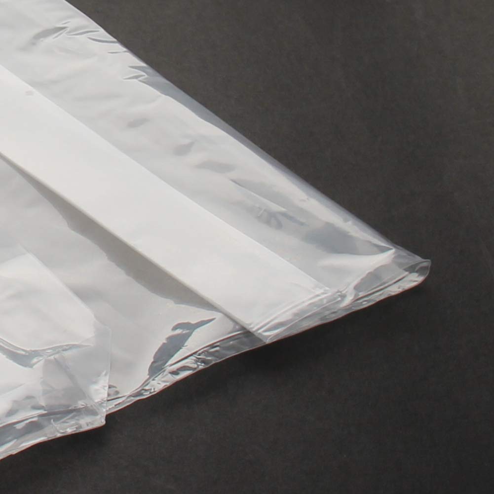 Bettomshin 100PCS POF Heat Shrink Bags 11.81x7.87 Inch - Clear Shrinkable Wrapping Packaging for DIY Crafts, Gifts, Shoes & Candles | Perfect for Retail Packaging, Gift Wrapping & Product Protection