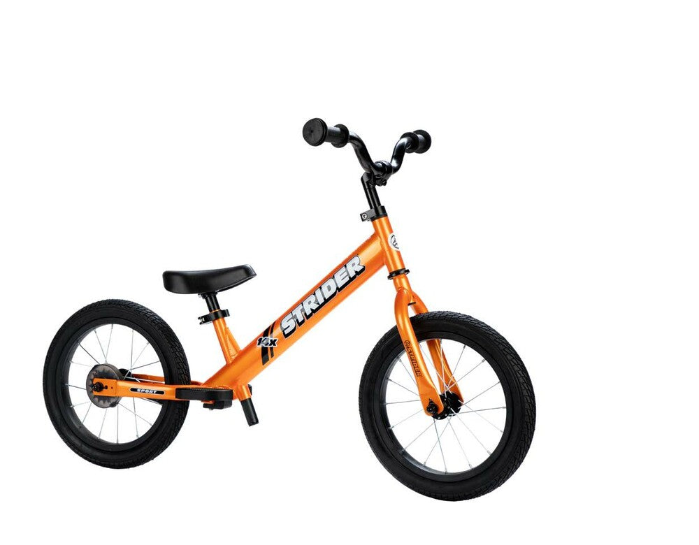 Strider 14x Sport Balance Bike for Kids - Lightweight Aluminum Frame, Adjustable Seat - Perfect for Toddler Learning & Outdoor Play