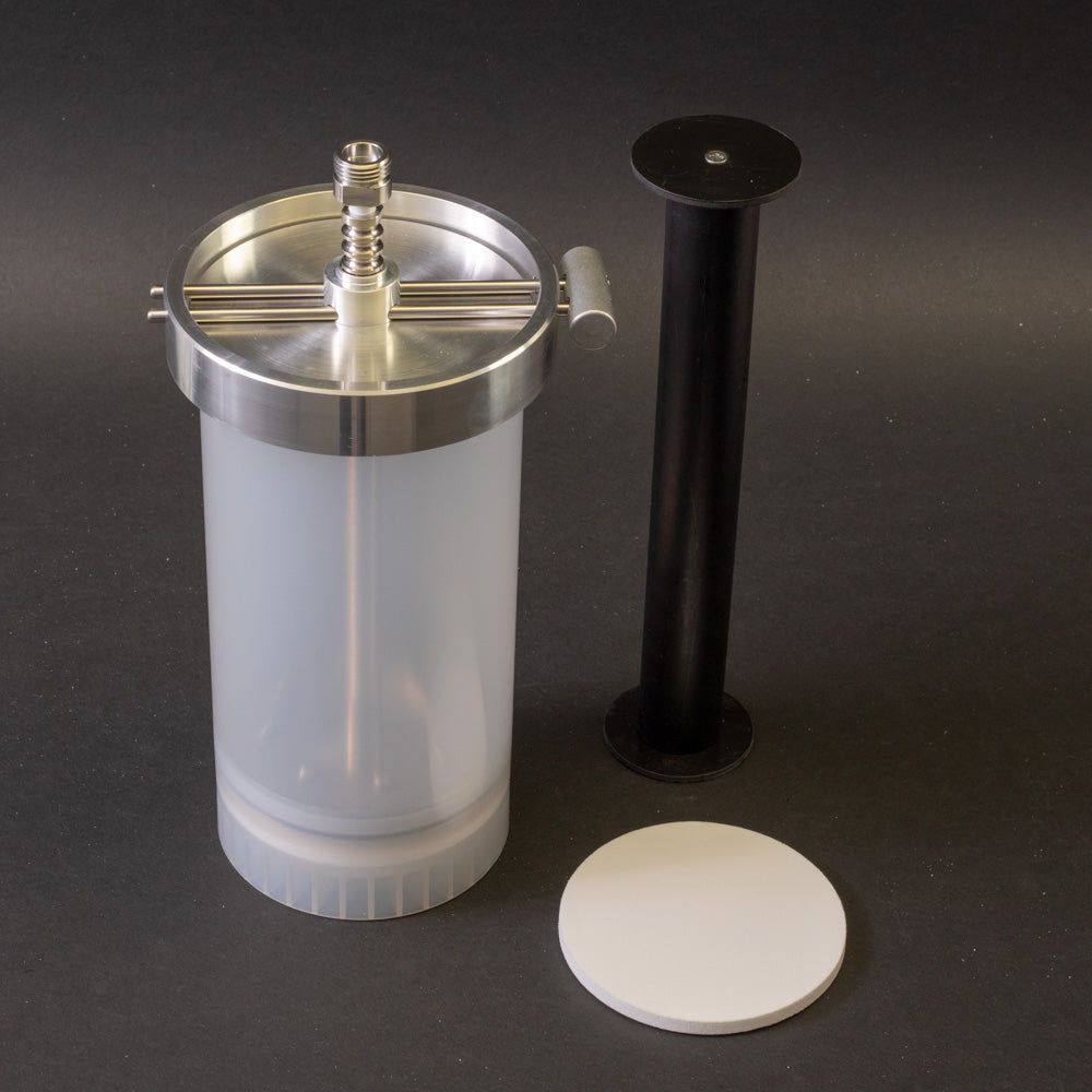 Adjustable Solid Load Cartridge Cap (SLCC) - Compatible with 375g & 750g Sample Load Cartridges - Perfect for Lab Testing, Industrial Sampling & Material Handling