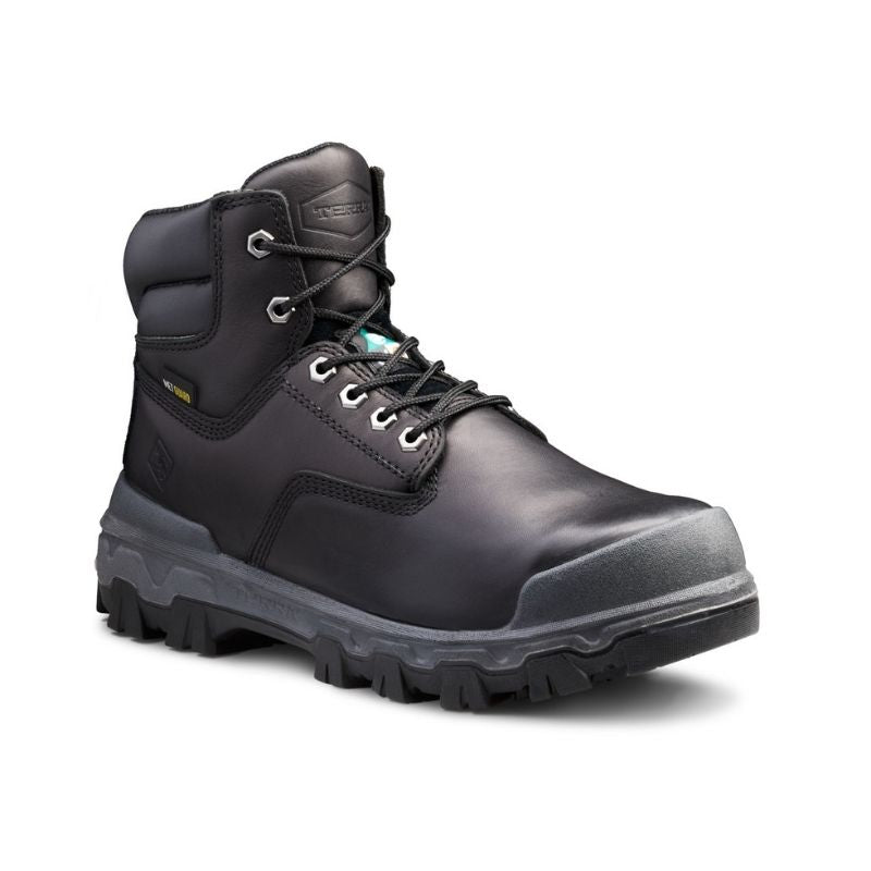 Terra Sentry 2020 Men's 6 Composite Toe Work Boots with Internal METGUARD Safety Toe - TR0A4NRWBLK Black | Heavy Duty Construction Work, Warehouse & Industrial Safety Shoes