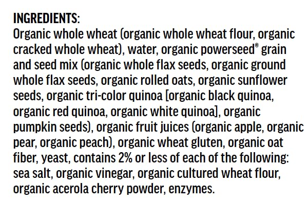 Organic Powerseed Thins by Dave's Killer Bread - USDA Organic, Non-GMO, 20.5 oz (Pack of 2) | Healthy Snack for Breakfast, Lunch, or On-the-Go