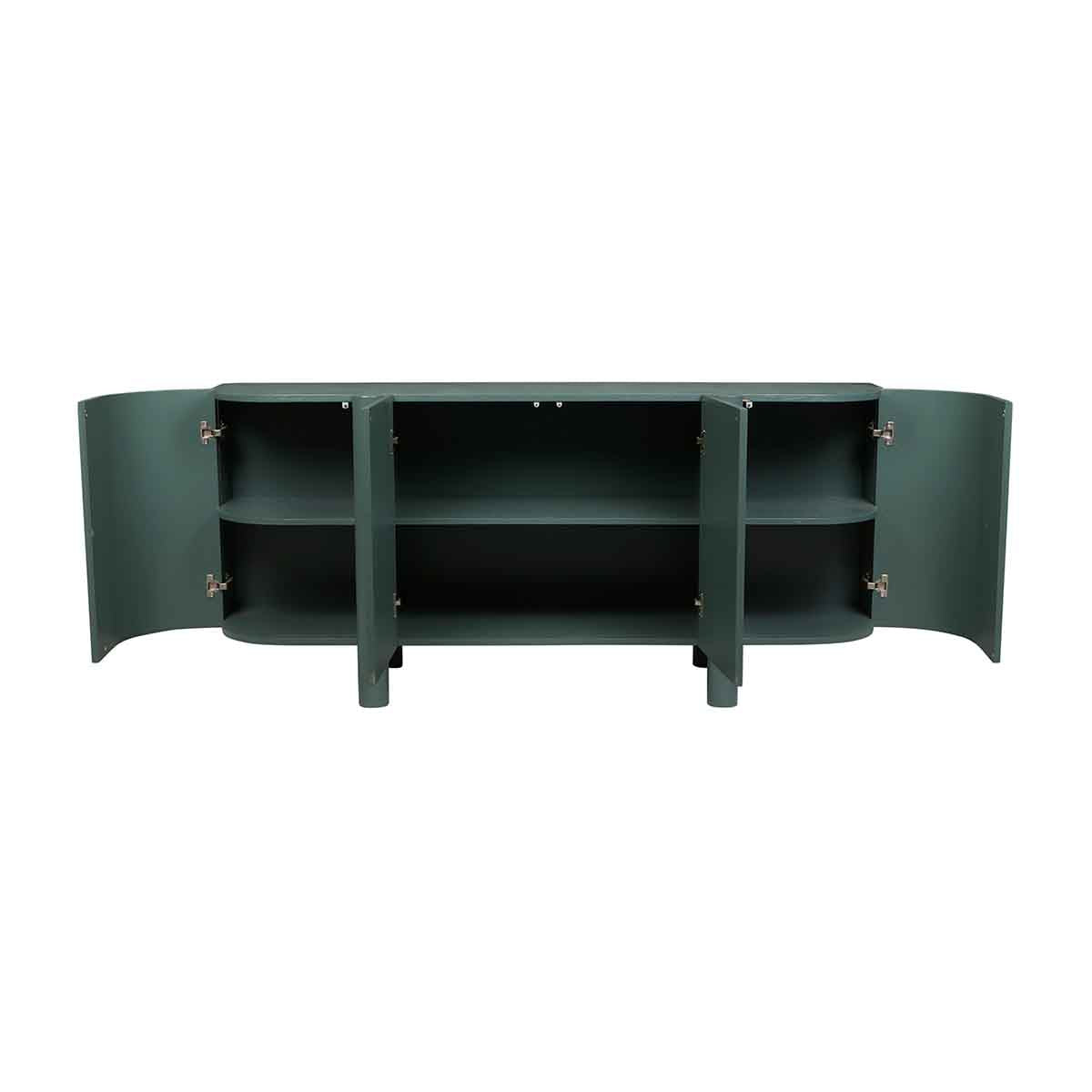 Globe West Artie Buffet - Modern Wood Sideboard with Storage for Dining Room & Living Room - Perfect for Entertaining & Home Organization