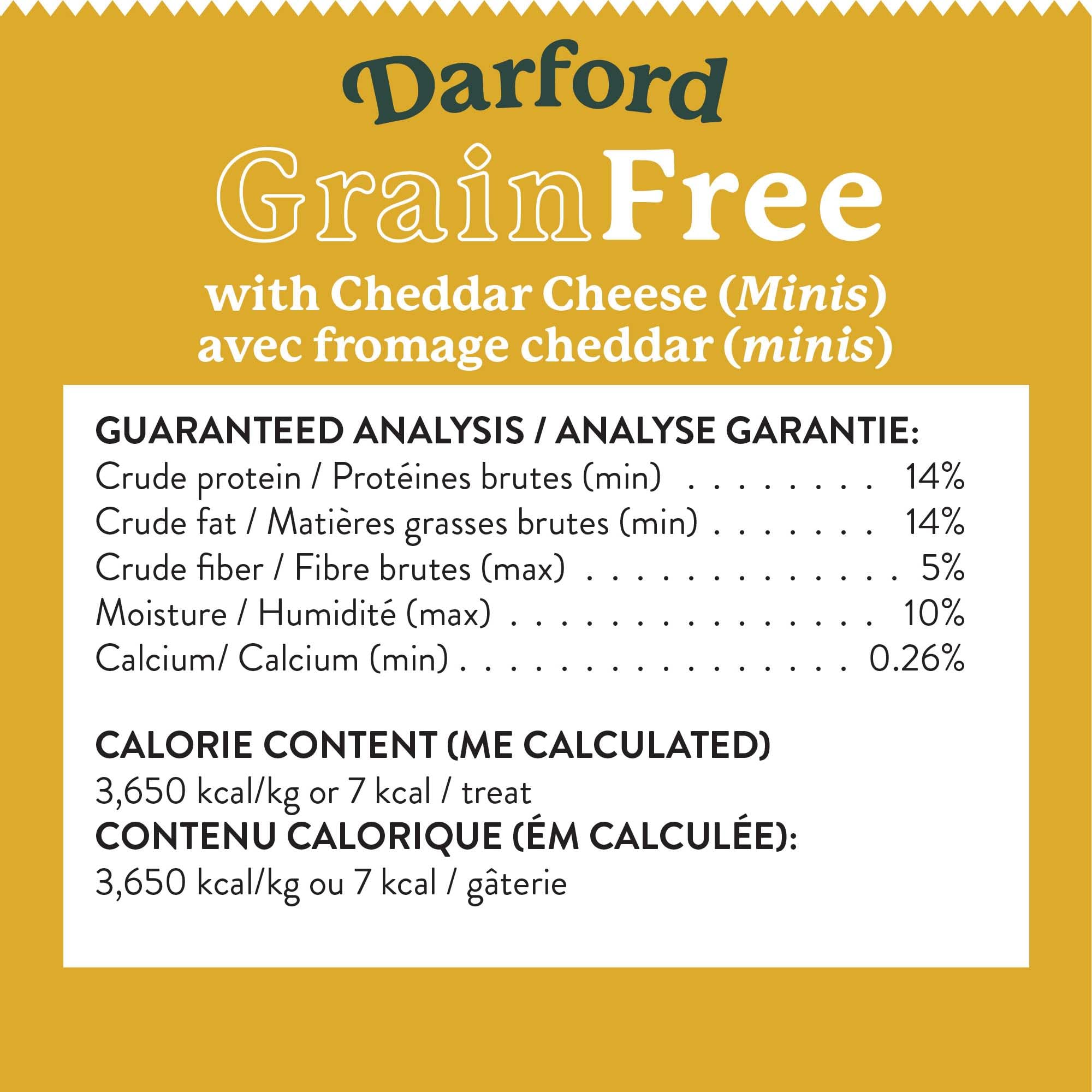 Grain Free Cheddar Cheese Minis Heart Recipe Dog Treats - 15 lb Bag, All Natural Healthy Snacks for Small & Large Dogs - Perfect for Training Rewards, Dental Chews & Daily Treats