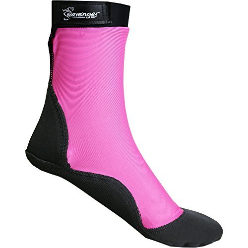 Seavenger SeaSnugs Tall Beach Socks for Soccer - Water Shoes for Men & Women - Quick-Dry, Non-Slip, UV Protection - Perfect for Beach, Pool, Surfing, and Outdoor Sports