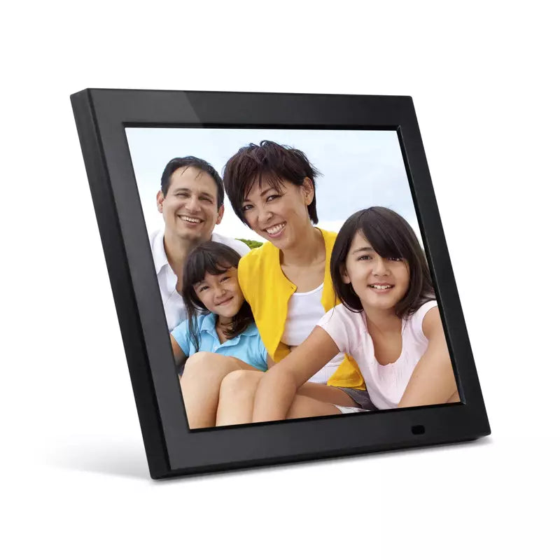 Aluratek 12 Inch Digital Picture Frame with 4GB Internal Storage - Perfect for Home Decor, Office Display & Gift Giving