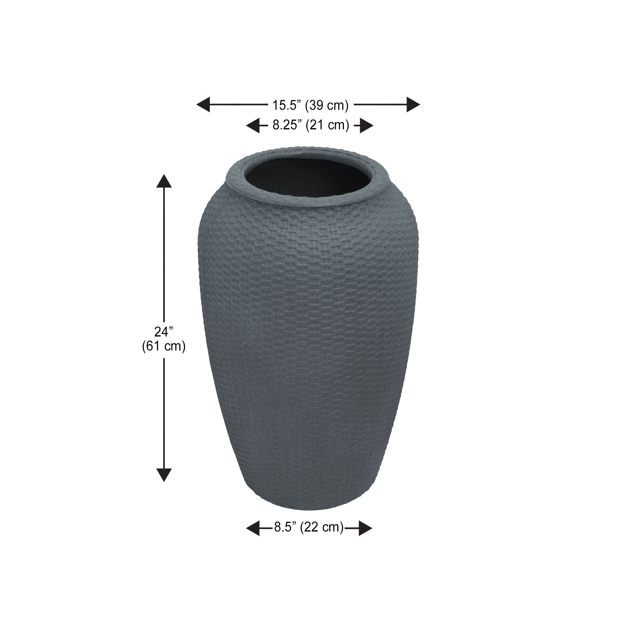 Self-Watering Wicker Planter - Indoor/Outdoor Hanging Basket for Plants, Herbs & Flowers - Perfect for Balcony, Patio & Home Decor