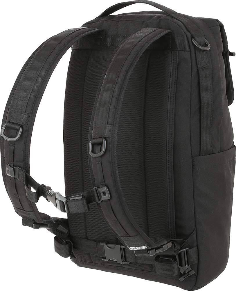 MAXPEDITION Tactical Backpack - Durable Black Medium Size for Hiking, Camping & Outdoor Adventures | Military-Grade Gear for Travel & Everyday Use