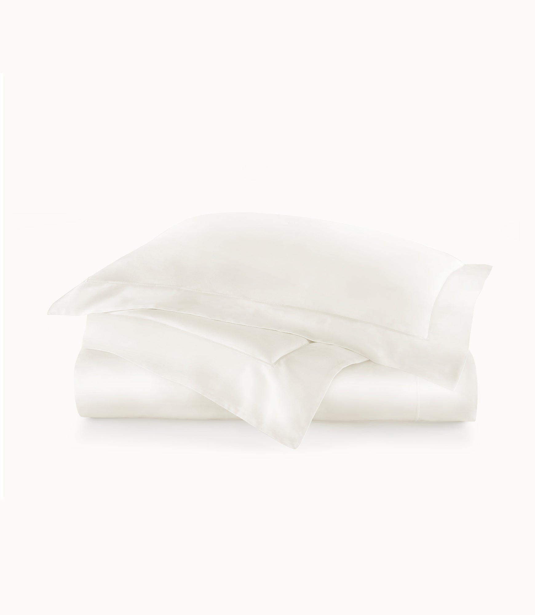 Luxury Ivory Percale Duvet Cover Set - 100% Cotton Soft Bedding for Hotel & Home - Queen/King Size - Breathable & Wrinkle-Resistant - Perfect for Master Bedroom, Guest Room & Vacation Homes